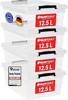 ¿Son seguras las cajas de almacenaje transparentes para herramientas?