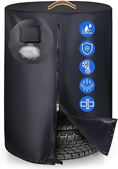 Opciones para comprar soportes con funda para neumáticos