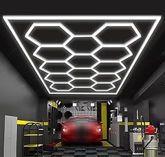 Cómo mantener en buen estado las luces hexagonales de tu garaje