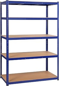 Materiales ideales para estanterías bajas de garaje