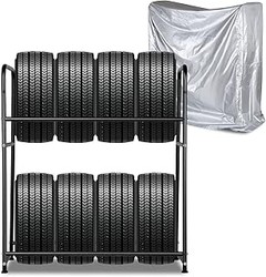 Experiencias de usuarios sobre soportes con funda para neumáticos