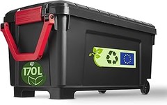 Descubre los diferentes tipos de cajas de almacenaje con ruedas para tu garaje