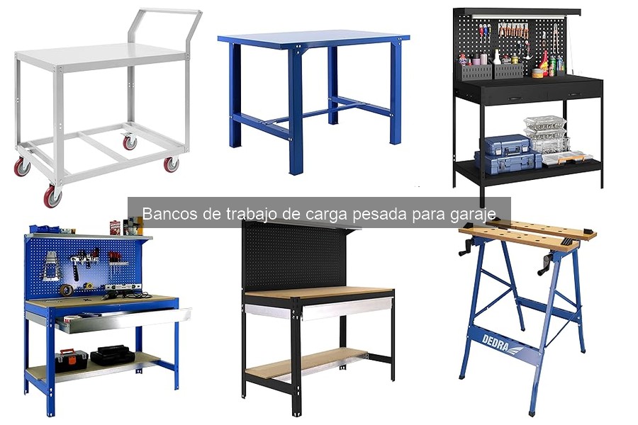 Accesorios esenciales para bancos de trabajo de carga pesada
