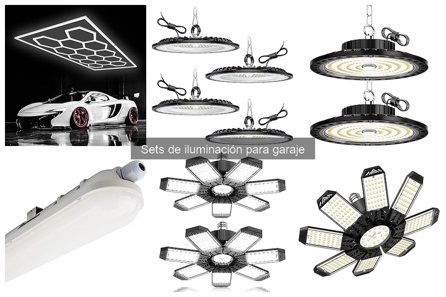 Accesorios esenciales para un set de iluminación de garaje