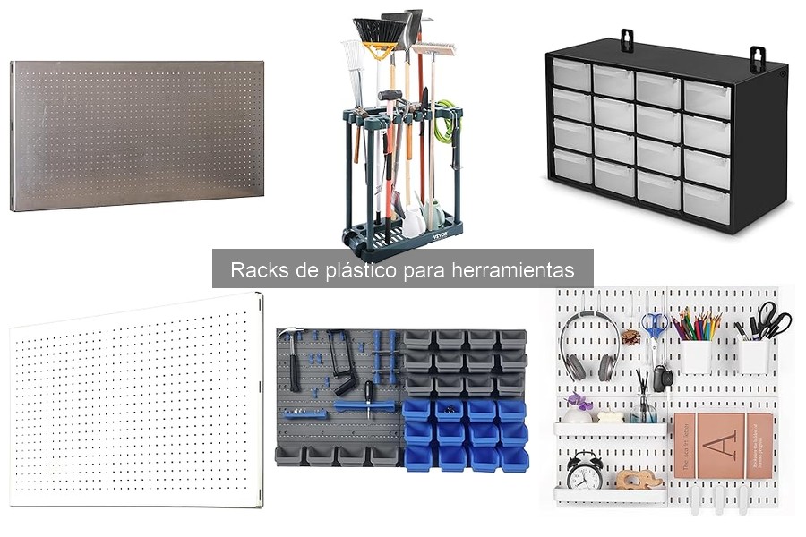 Accesorios imprescindibles para racks de plástico para herramientas
