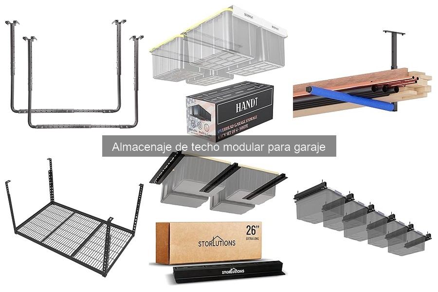 Almacenaje de Techo Modular para Garaje: ¿Qué Es y Cómo Funciona?
