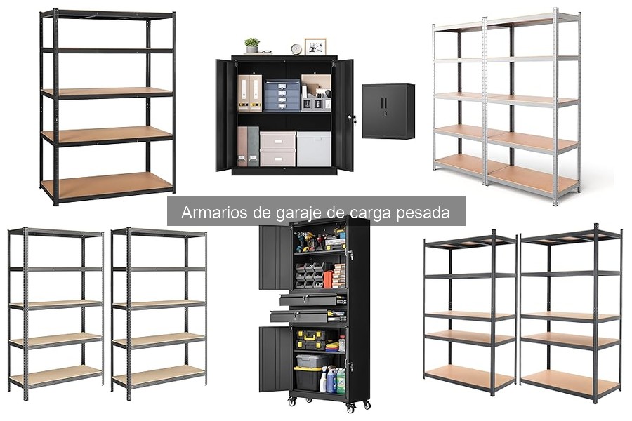 Alternativas a armarios de garaje de carga pesada