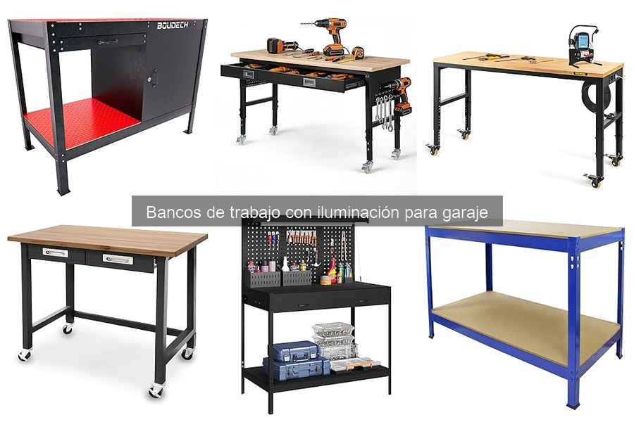 Alternativas a Bancos de Trabajo con Iluminación Integrada