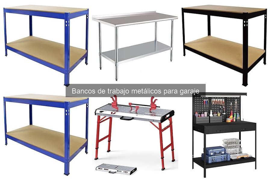 Alternativas a Bancos de Trabajo Metálicos para Garaje