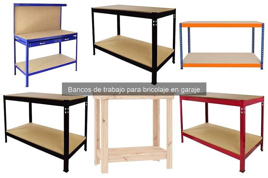 Alternativas a bancos de trabajo para bricolaje en garaje