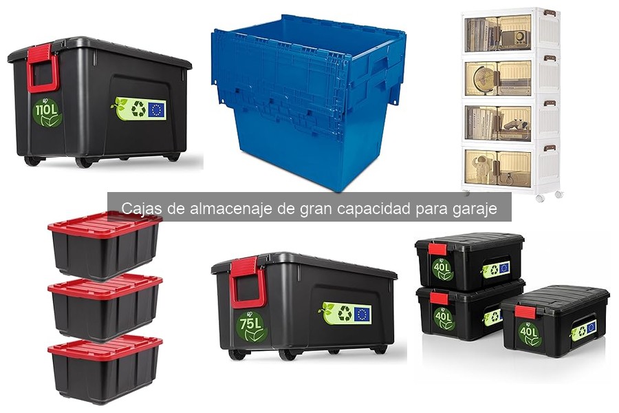 Alternativas a cajas de almacenaje para garajes pequeños