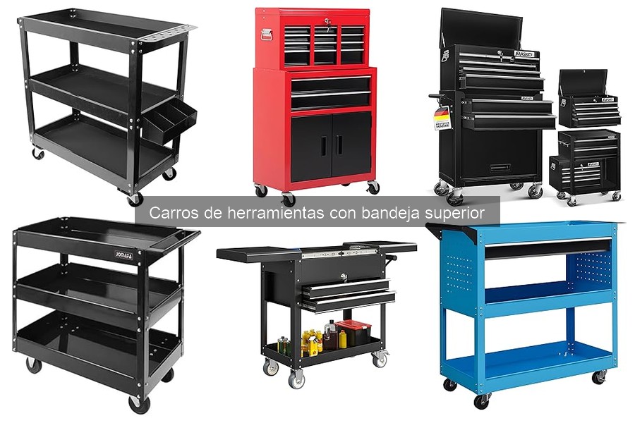 Alternativas a Carros de Herramientas con Bandeja Superior