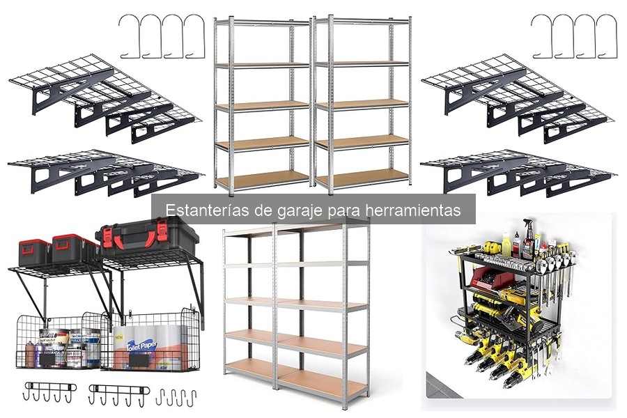 Alternativas a estanterías de garaje para herramientas