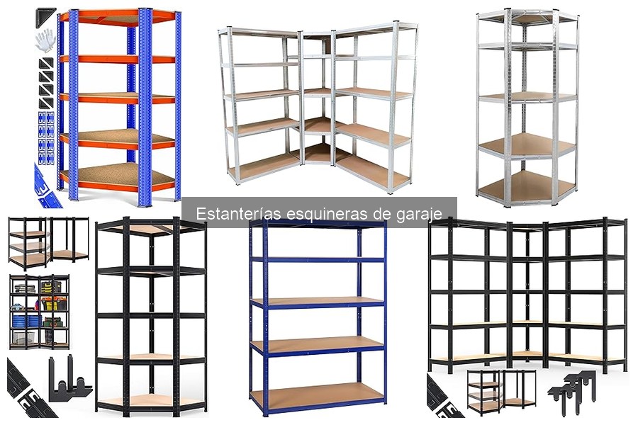 Alternativas a estanterías esquineras para garaje