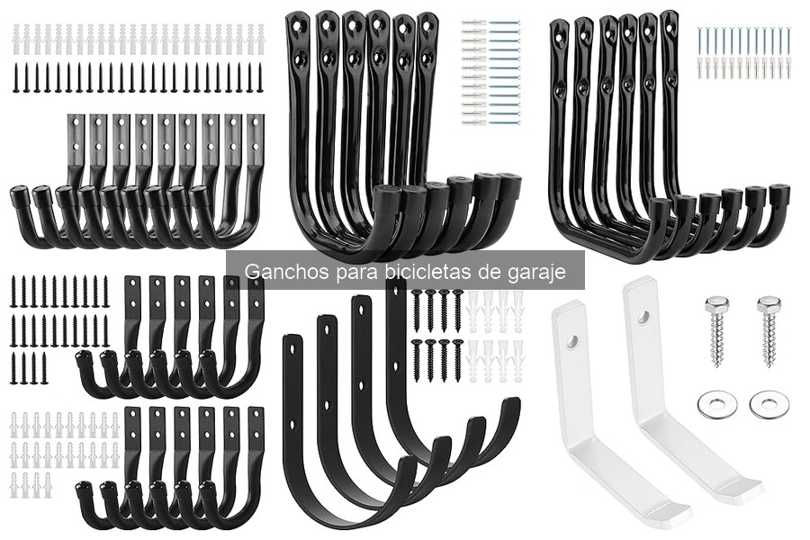Alternativas a ganchos para bicicletas en el garaje