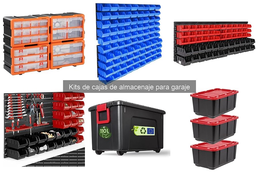 Alternativas a Kits de Cajas de Almacenaje en Garajes