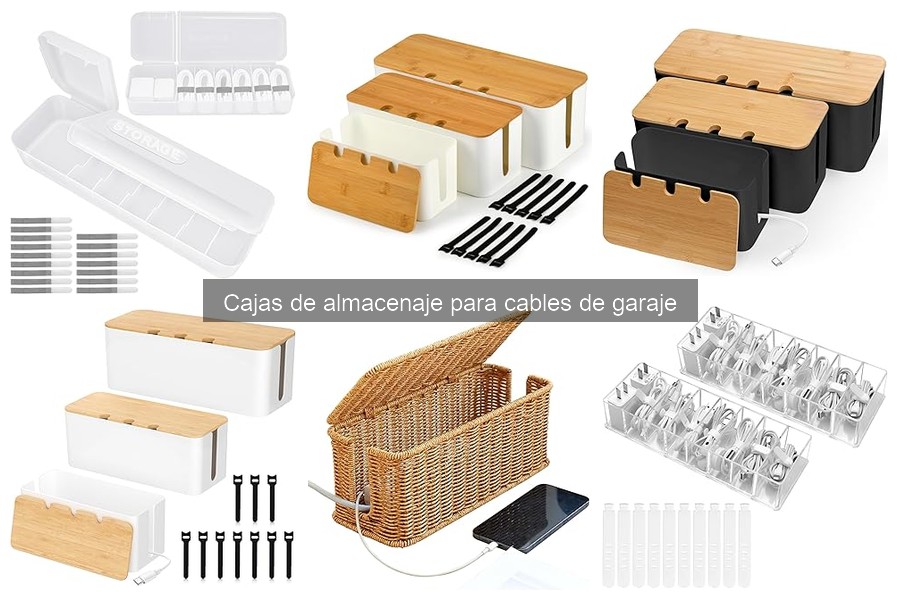Alternativas a las Cajas de Almacenaje para Cables en el Garaje