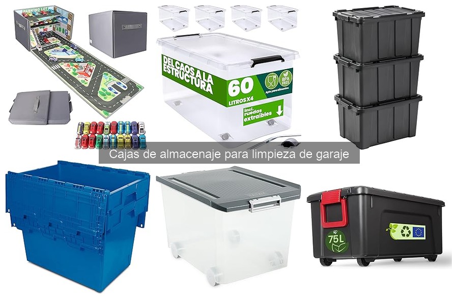 Alternativas a las cajas de almacenaje para garaje