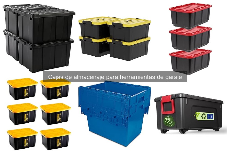 Alternativas a las cajas de almacenaje para herramientas de garaje