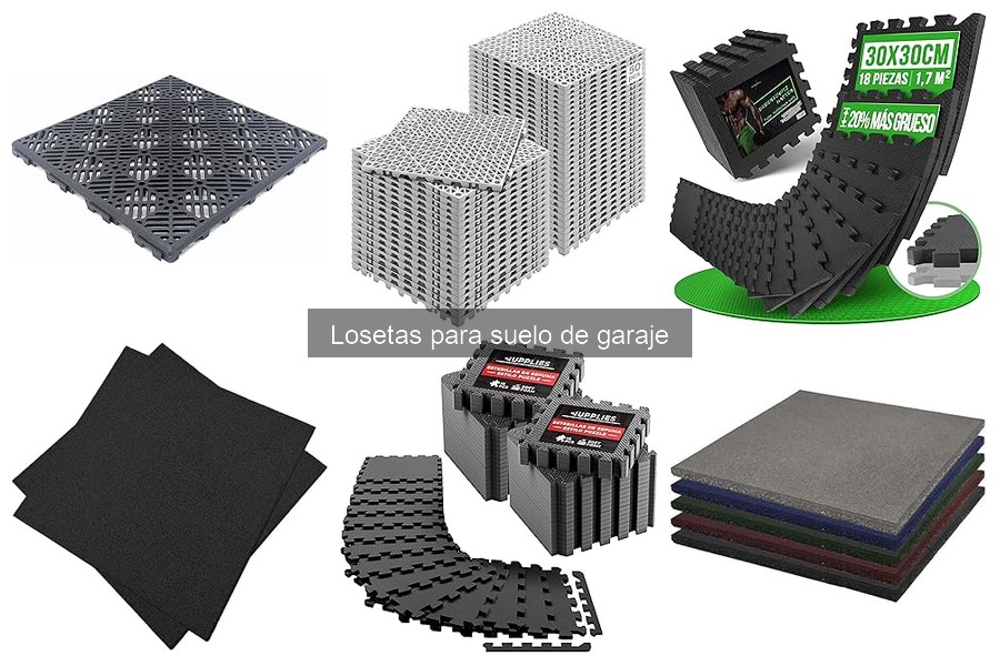 Alternativas a las losetas para suelo de garaje: ¿qué elegir?
