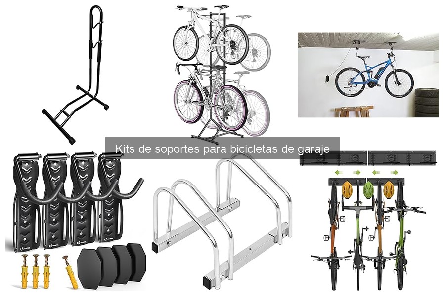 Alternativas a los kits de soportes para bicicletas de garaje