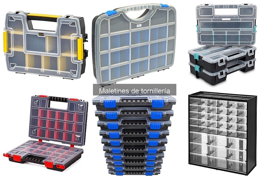 Alternativas a los maletines de tornillería: opciones útiles