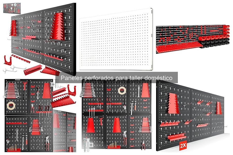 Alternativas a los paneles perforados en talleres domésticos