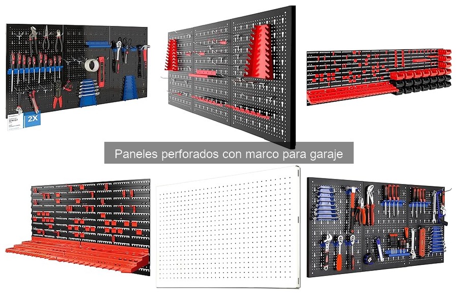 Alternativas a los paneles perforados para garaje