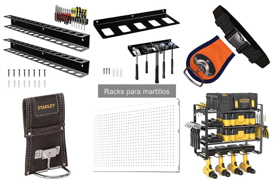 Alternativas a los racks para martillos: opciones efectivas