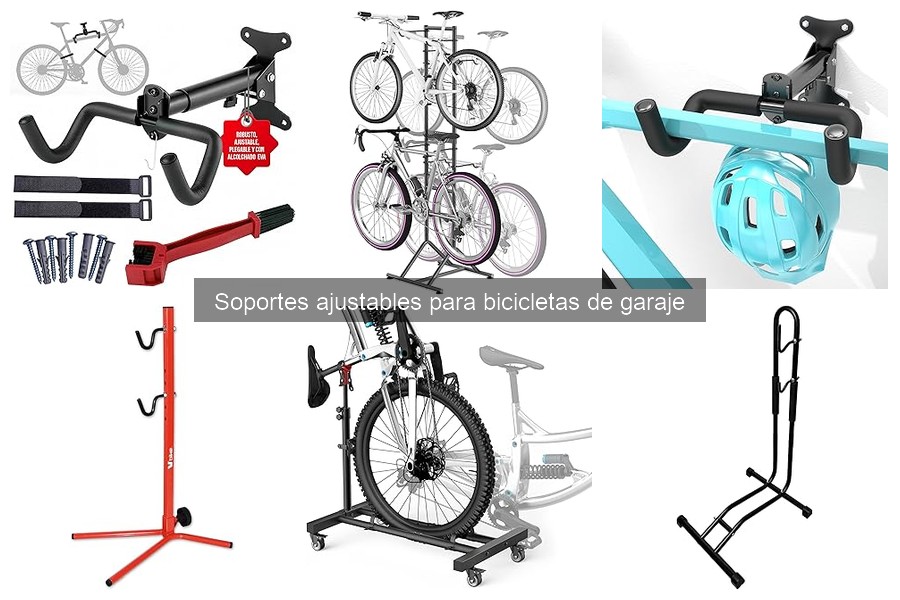 Alternativas a los soportes ajustables para bicicletas