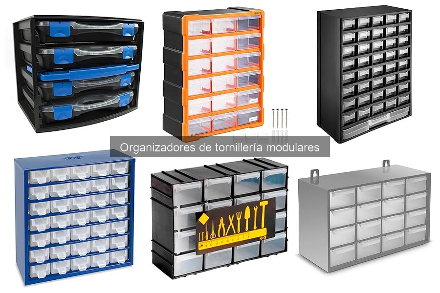 Alternativas a organizadores de tornillería modulares