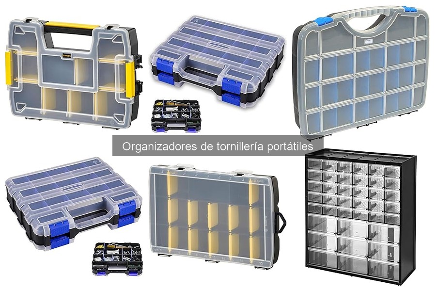 Alternativas a organizadores de tornillería portátiles
