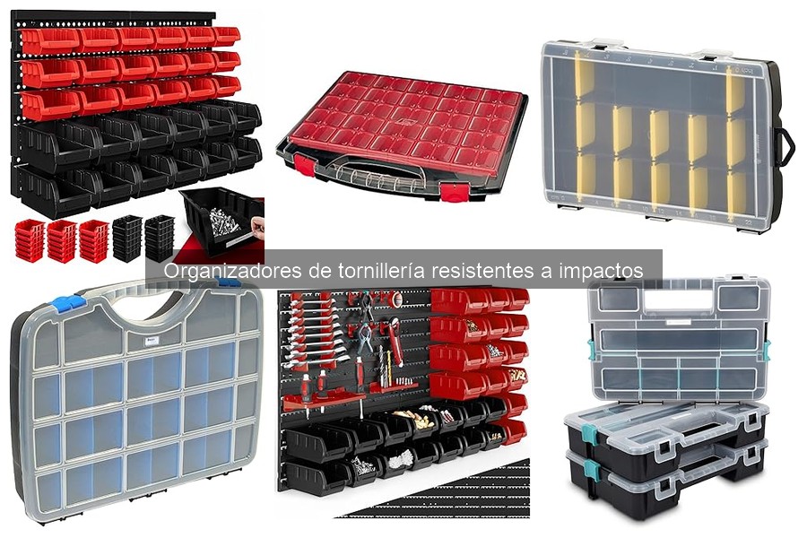 Alternativas a organizadores de tornillería resistentes