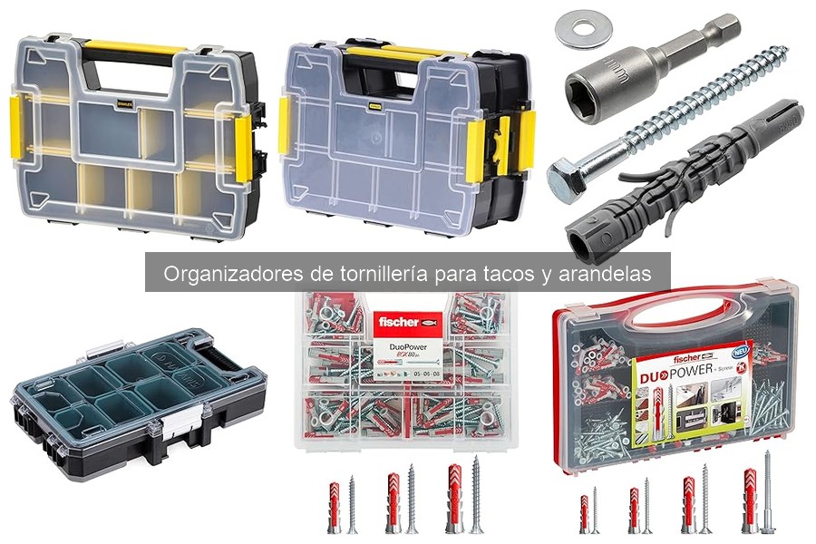 Alternativas a organizadores de tornillería: Soluciones eficaces