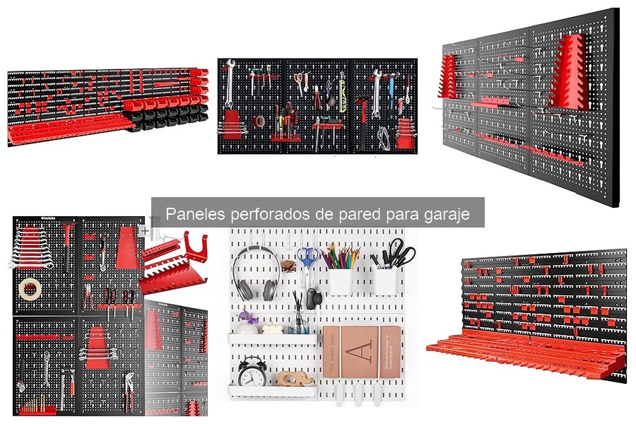 Alternativas a paneles perforados para garajes | Guía