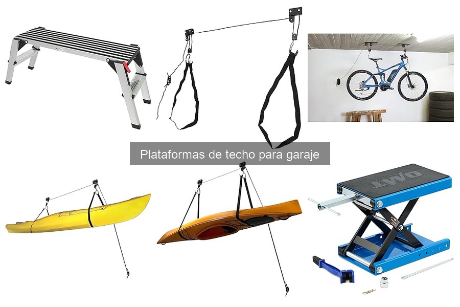 Alternativas a plataformas de techo para garaje