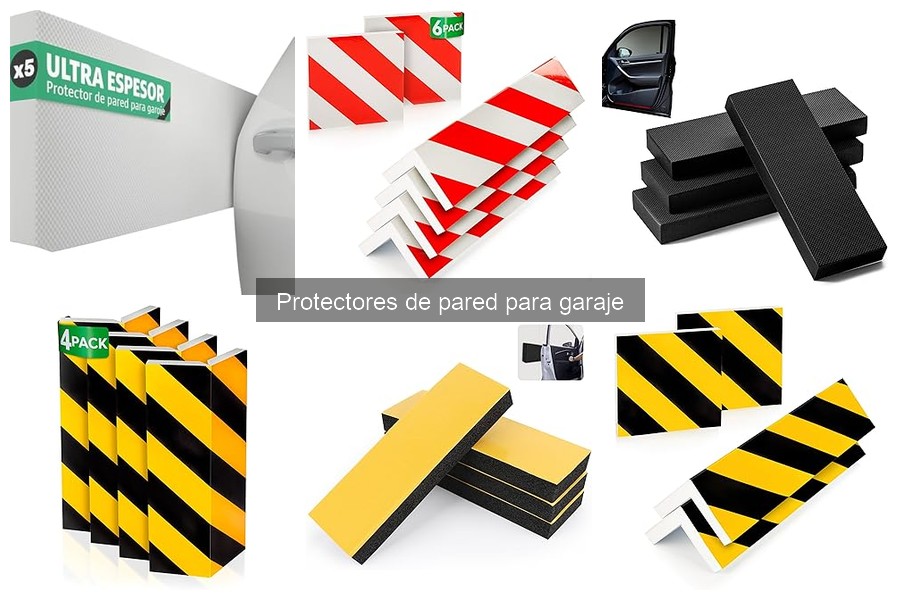 Alternativas a protectores de pared para garaje