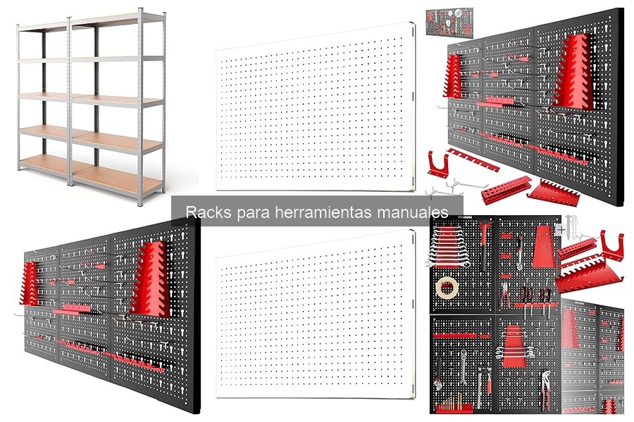Alternativas a racks para herramientas manuales en el garaje
