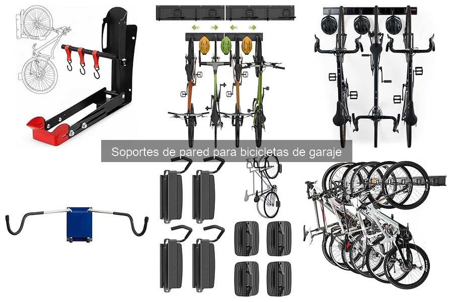 Alternativas a soportes de pared para bicicletas en garaje