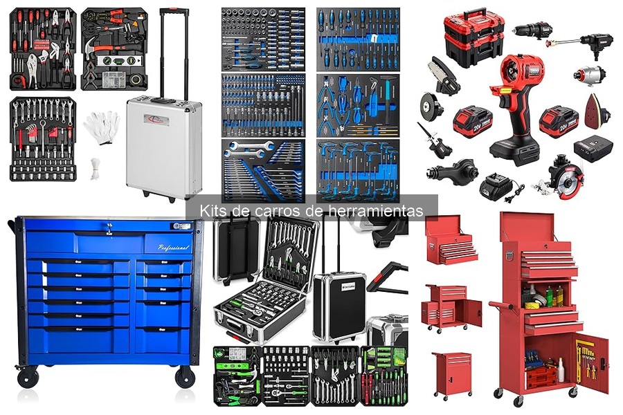 Alternativas a un kit de carro de herramientas para tu garaje