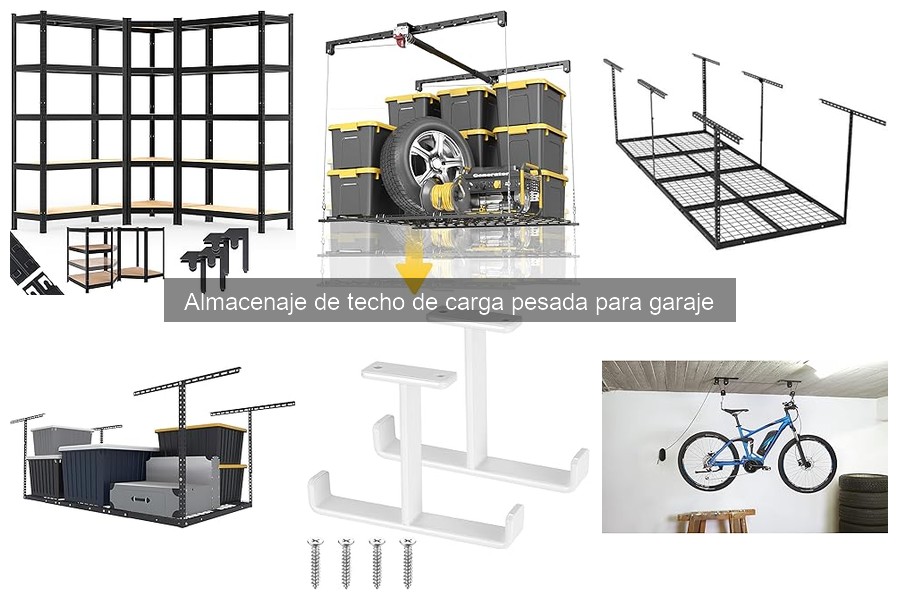 Alternativas al Almacenaje de Techo para Garaje