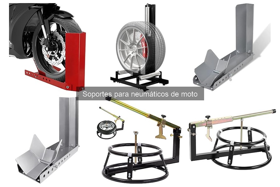 Alternativas económicas a los soportes para neumáticos de moto