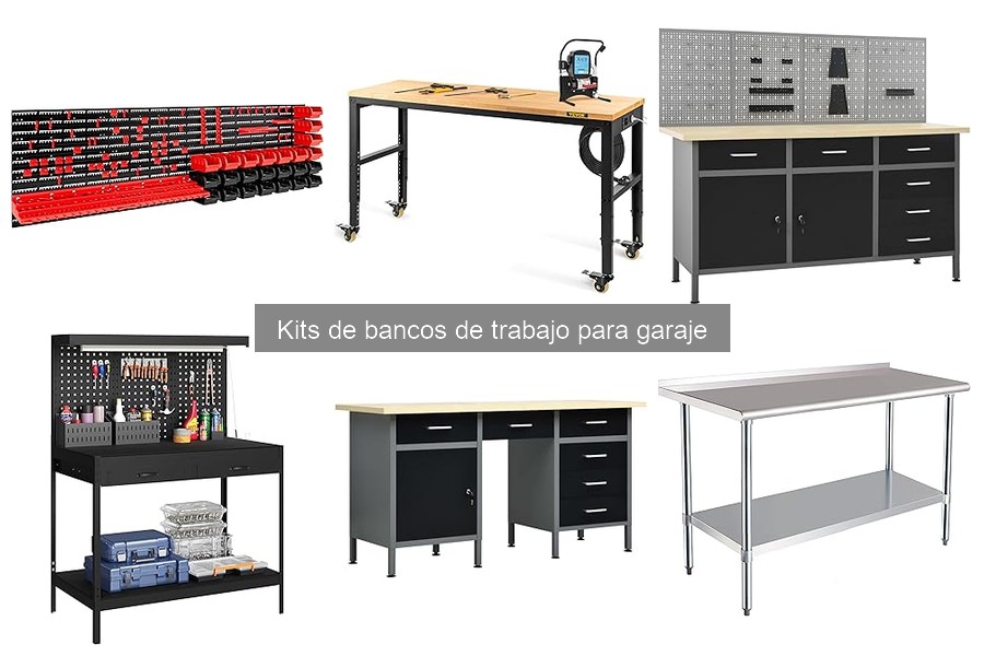 Alternativas innovadoras a kits de bancos de trabajo en garaje