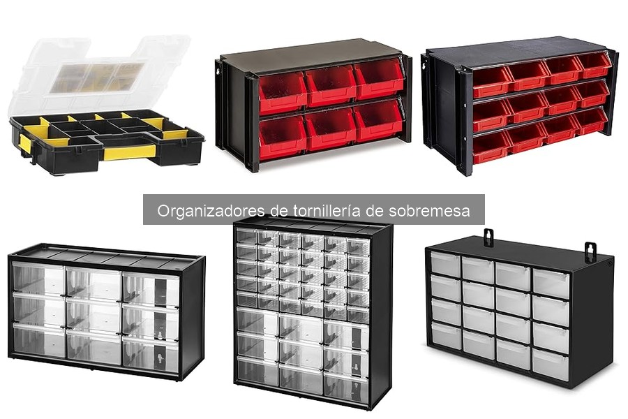 Alternativas innovadoras a los organizadores de tornillería