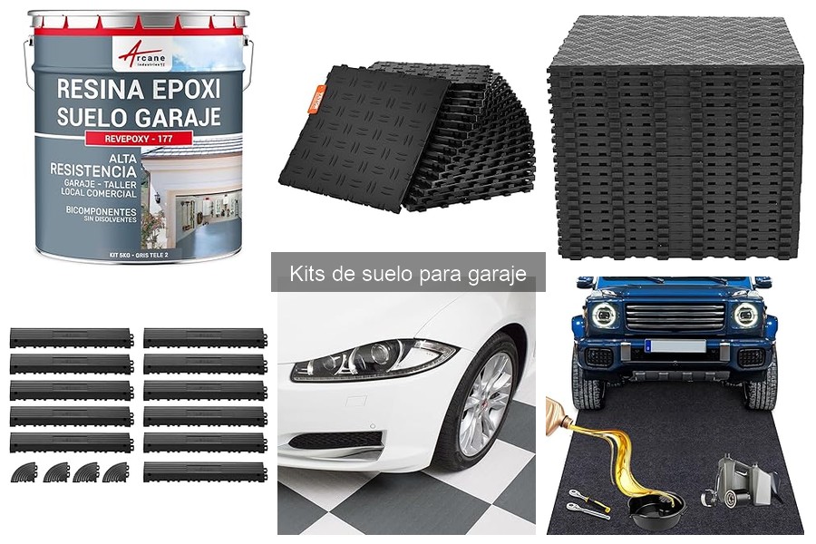 Beneficios de los Kits de Suelo para Garaje vs Pavimento Tradicional