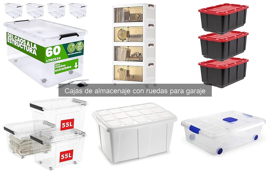Cajas de almacenaje con ruedas vs. estanterías móviles: ¿cuál elegir?