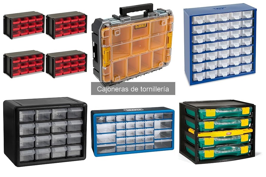 Cajoneras de tornillería personalizables: ¿realmente valen la pena?