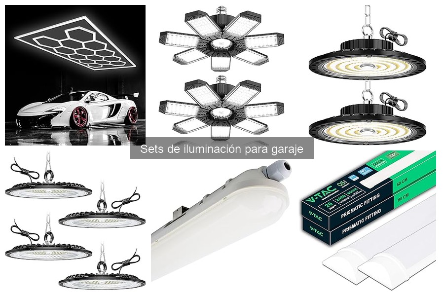 Cómo adaptar la iluminación del garaje a cada actividad