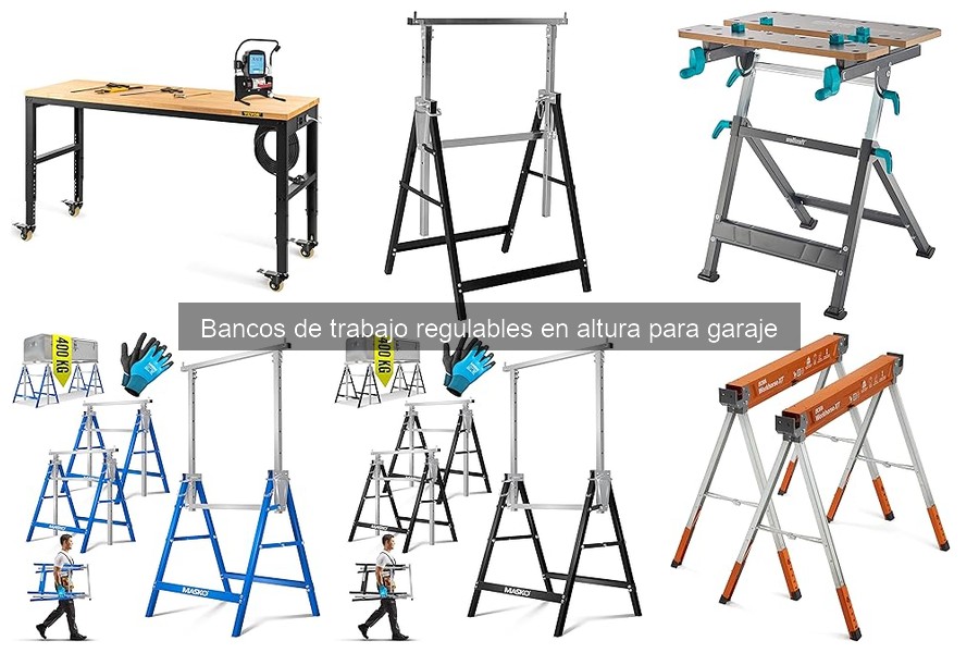 Cómo ajustar un banco de trabajo regulable en altura