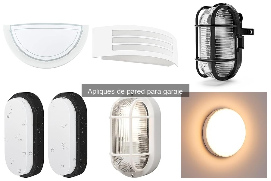 Cómo elegir el aplique de pared ideal para tu garaje